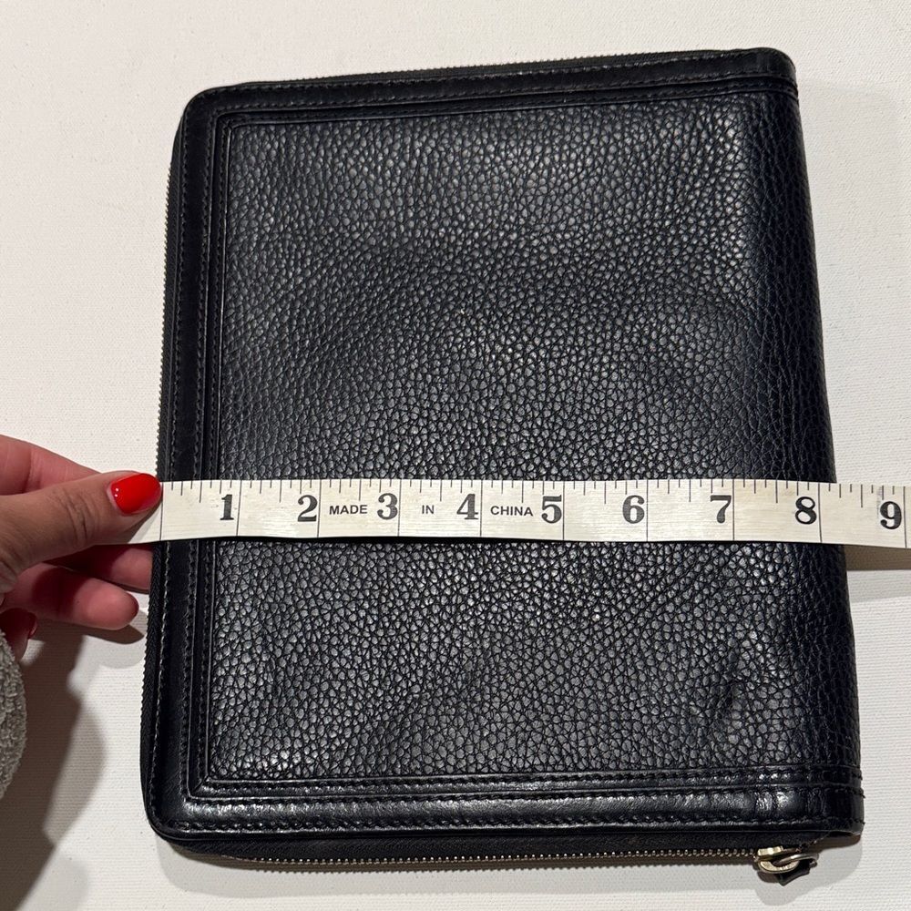 Burberry Black Leather IPad Case - Picture 3 of 5